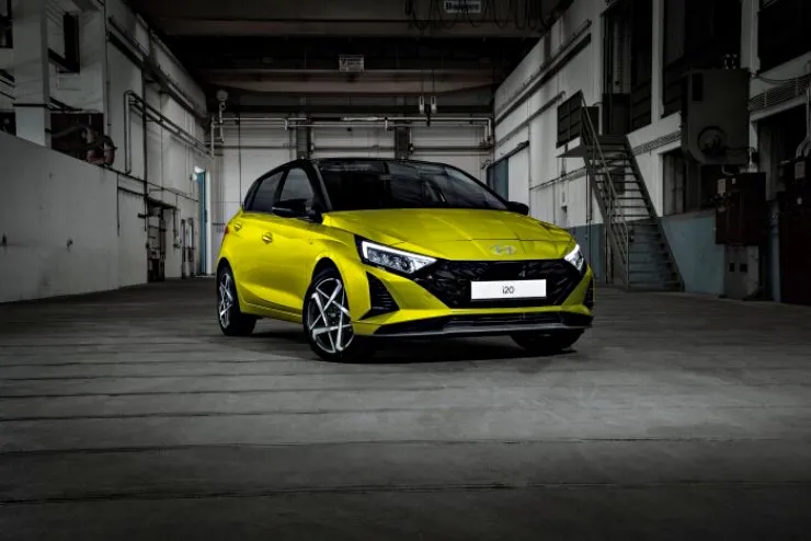 Hyundai i20 facelift front