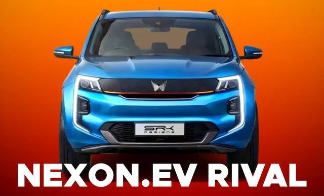 Mahindra XUV400 EV Facelift Render 1