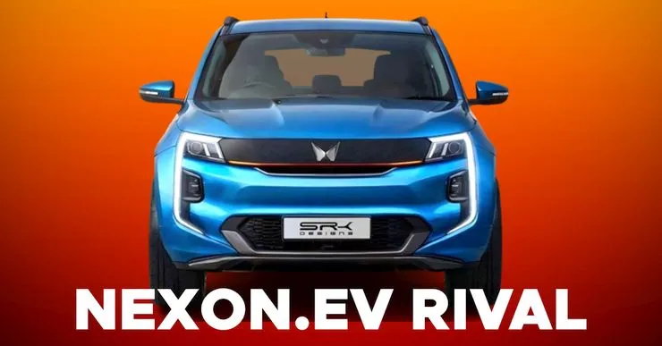 Mahindra XUV400 EV Facelift Render 1