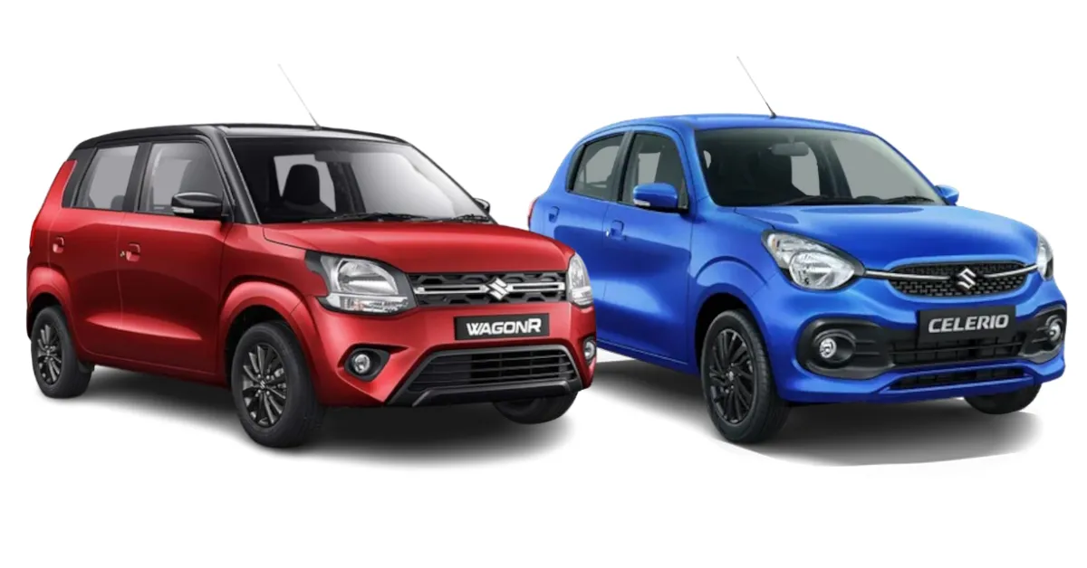 Maruti Suzuki Celerio vs Maruti Suzuki WagonR