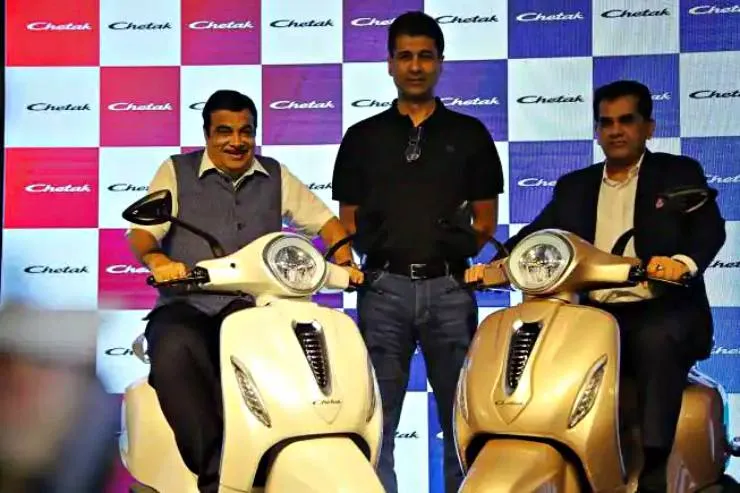 Rajiv Bajaj MD of Bajaj Auto