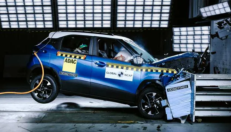 Tata Punch crash test gncap