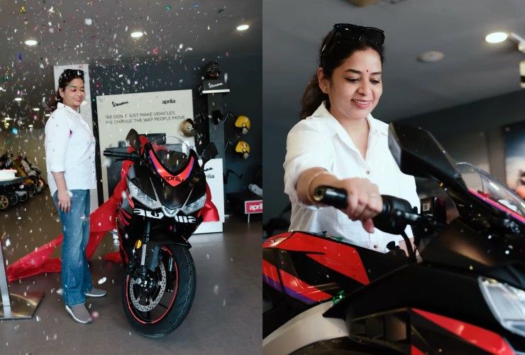 aprilia rs457 delivery 