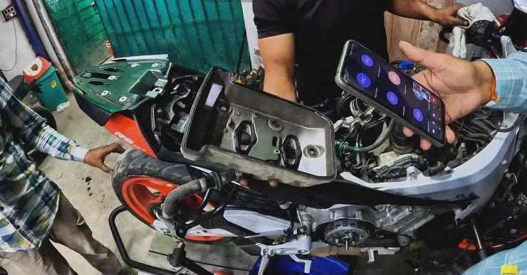 aprilia rs457 issue
