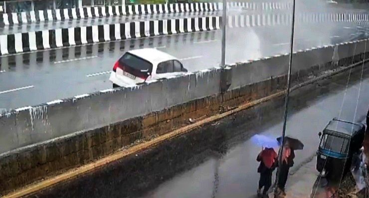 aquaplaning innova crash