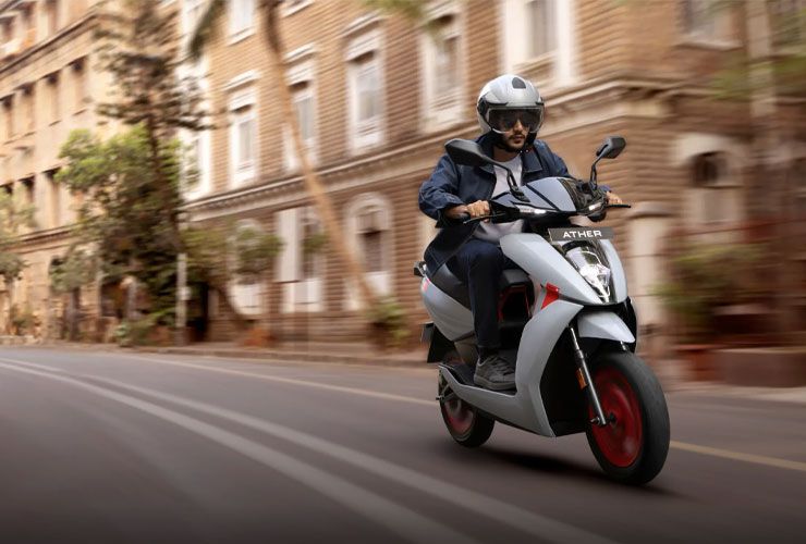 ather 450x electric scooter