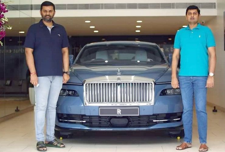 baashyam yuvaraj buys chennai rolls royce spectre