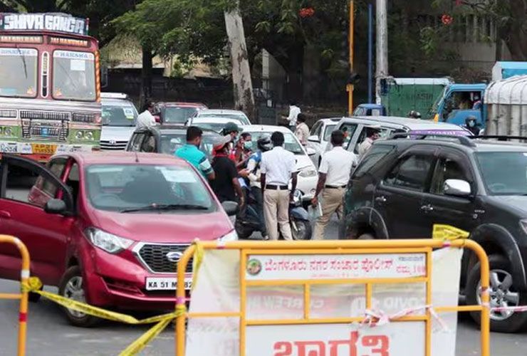 bangalore other state vehicles checking