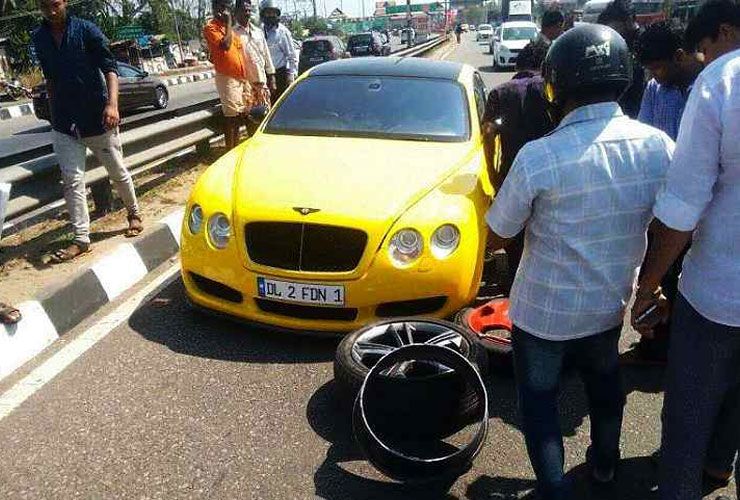 bentley fake wheels