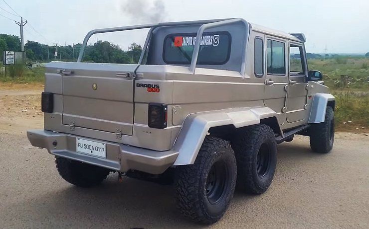 bolero based g63 6x6 replica