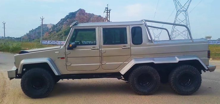 bolero based g63 6x6 replica side