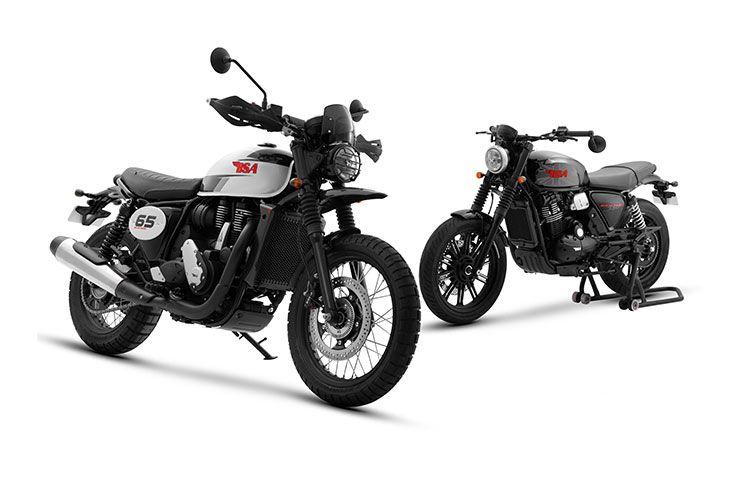 bsa bantam 350 and scrambler 650
