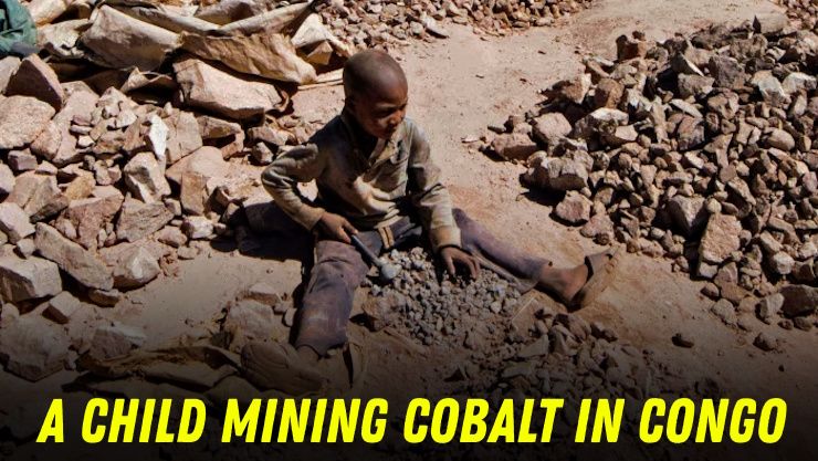 child mining cobalt congo