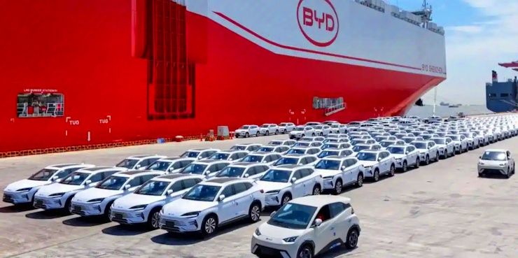 china floods brazil with cheap BYD electric cars