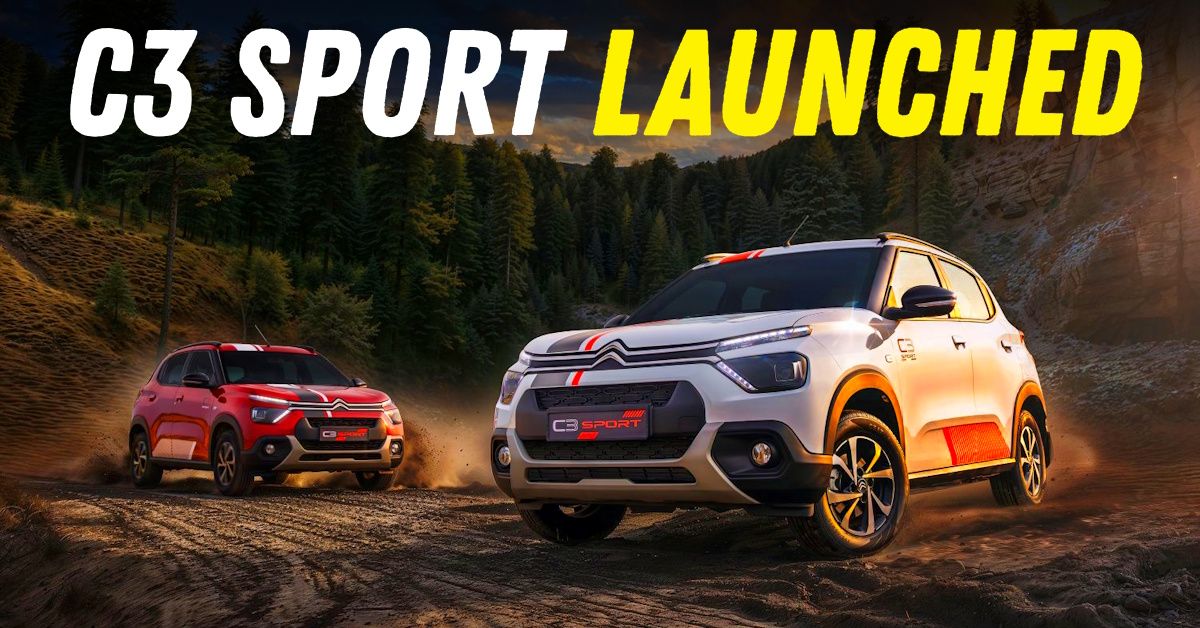 citroen c3 sport edition launched featured