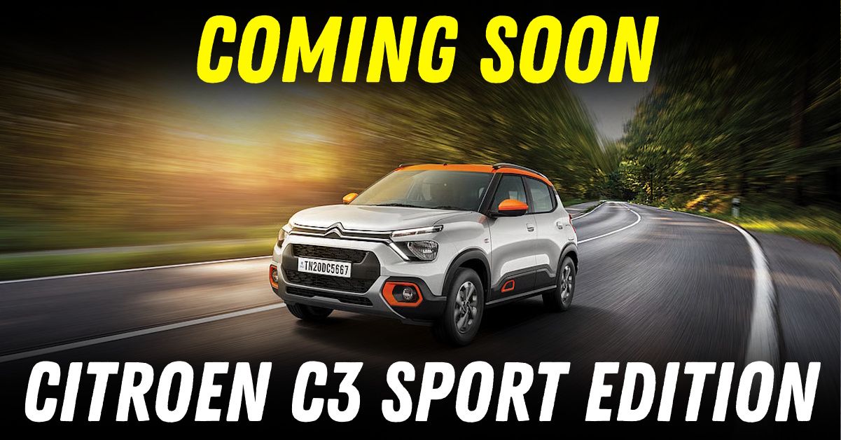 citroen c3 sport edition launching soon featured