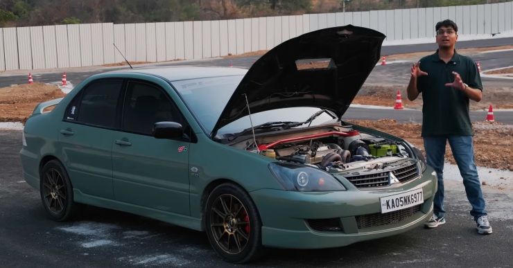 crazy mitsubishi cedia 400 bhp 