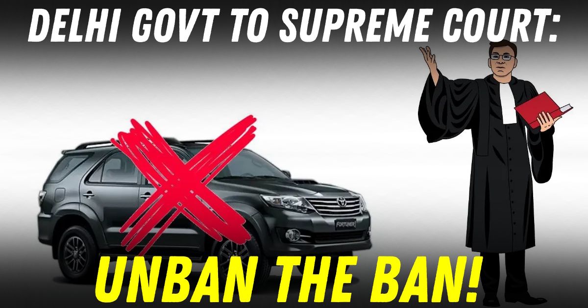 delhi government supreme court old car ban featured