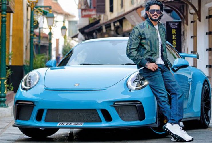 dulquer salmaan porsche 911 