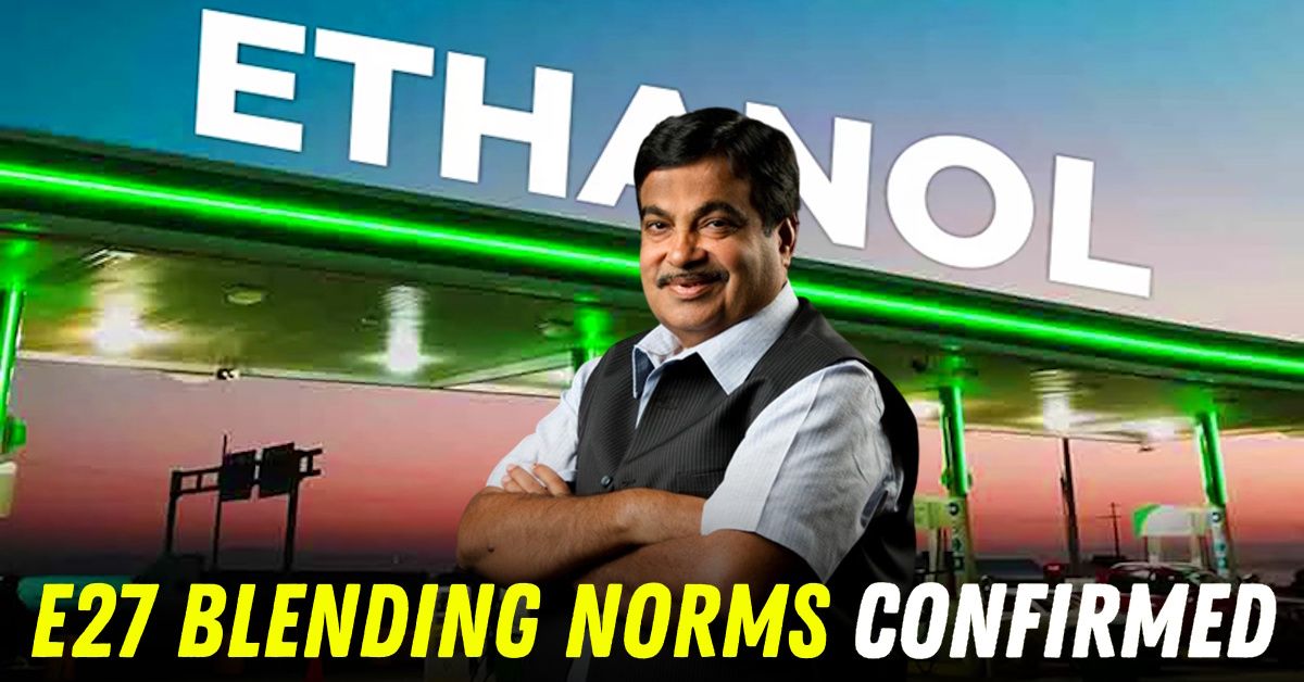 E27 ethanol blending norms august 2025 confirmed nitin gadkari featured