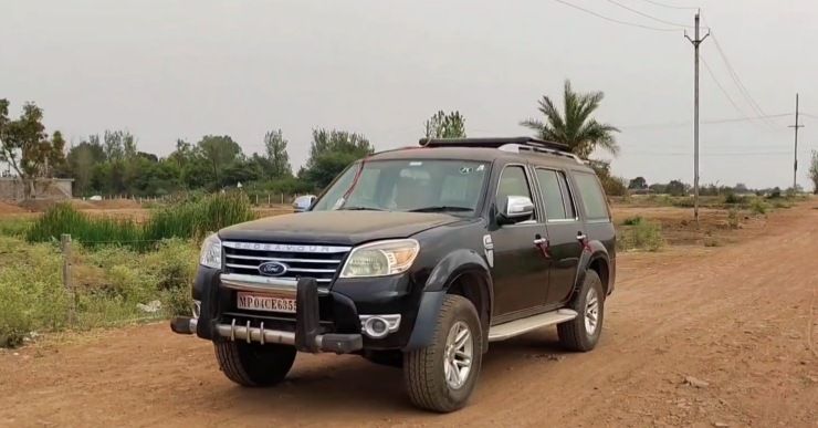 electric converted ford endeavour