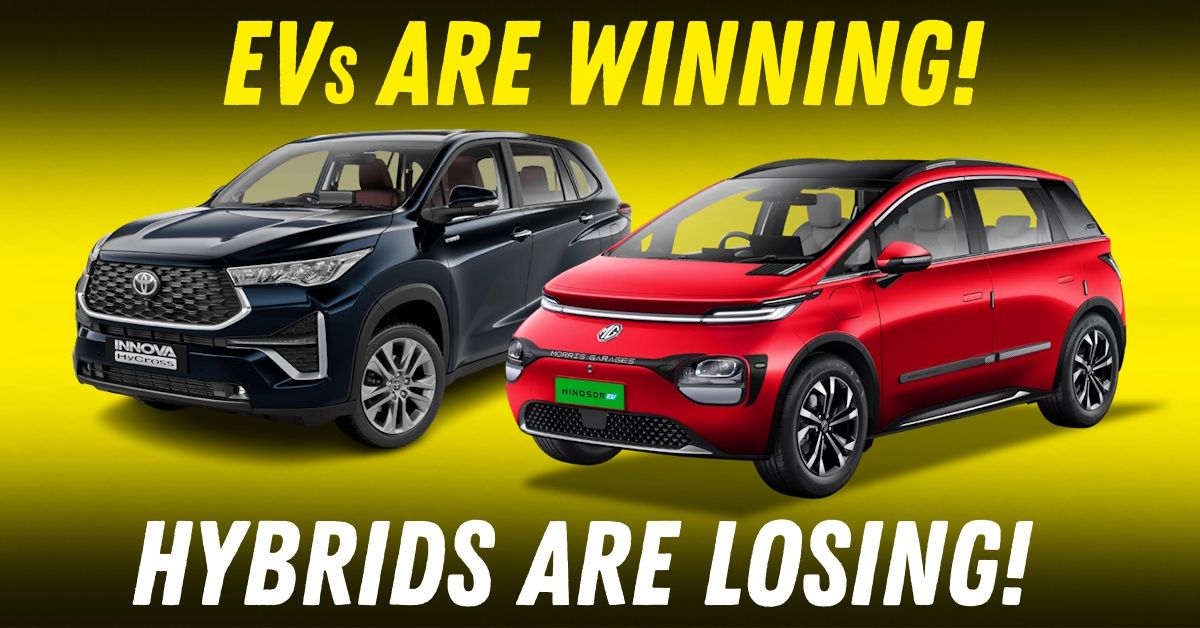 electric vehicles are outselling hybrids india featured