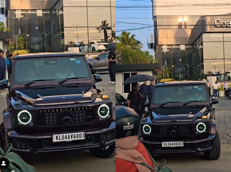 fahadh faasil new G63 amg