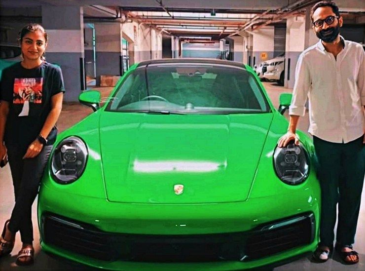 fahadh faasil porsche 911