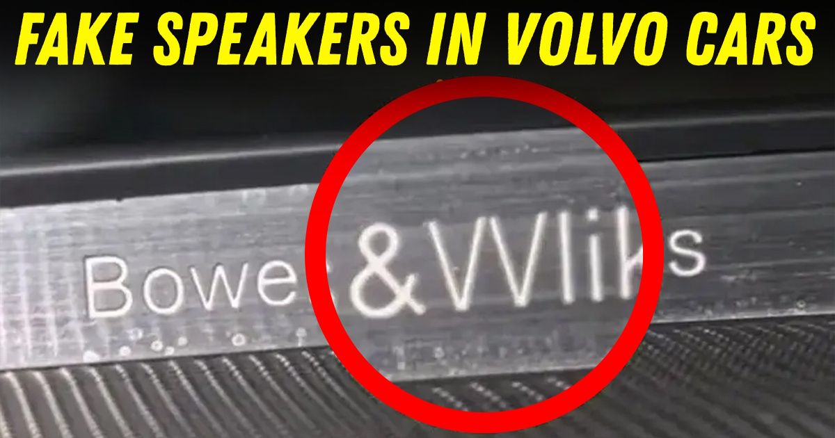 fake bowers & wilkins speakers in volvo cars featured