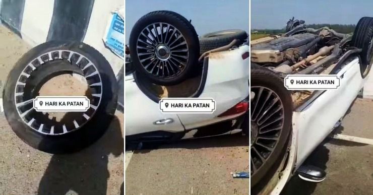 fortuner alloy wheel broke