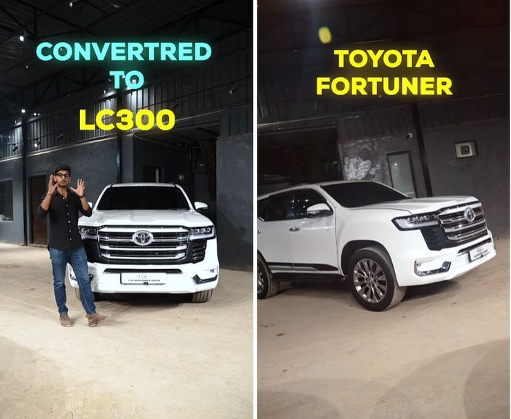 fortuner to lc300