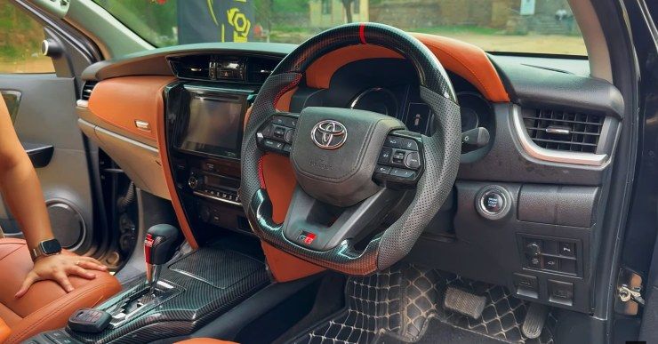 fortuner to lc300 interior
