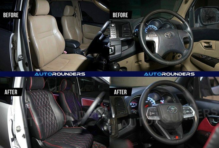 fortuner type 2 to legender interior