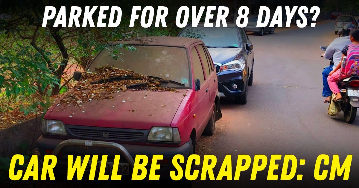 goa cm illegally street parked cars scrapping featured