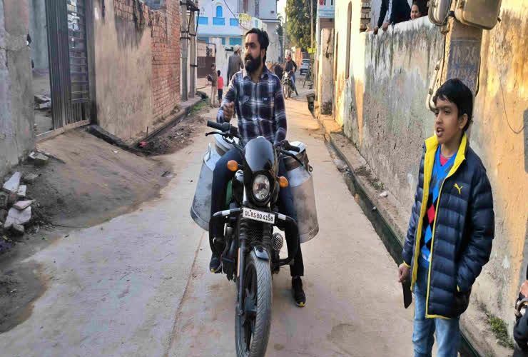 harley davidson milk deliveries faridabad