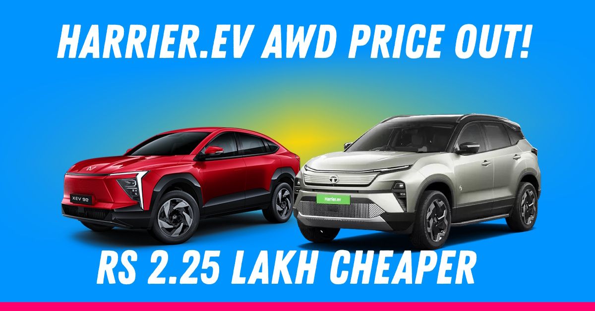 harrier ev vs xev 9e price battle