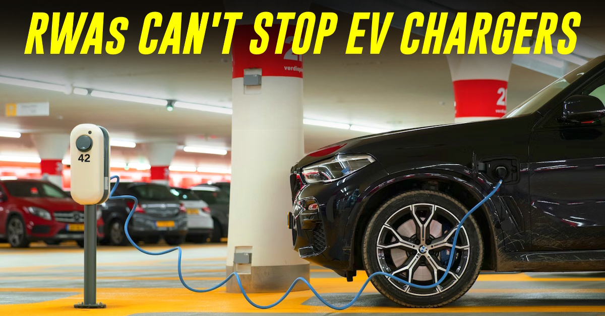 high court electric charging points RWAs