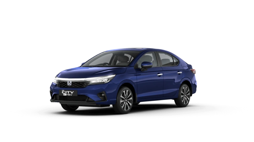honda city hybrid exterior front left side