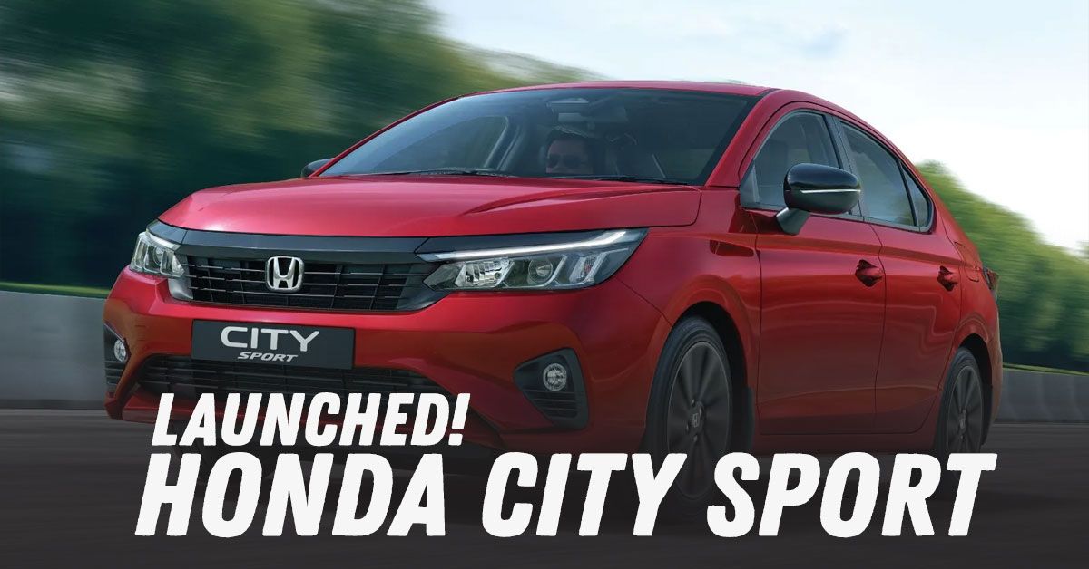 honda city sport launched in india