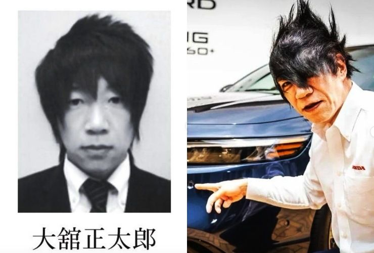 honda engineer with anime like spikes