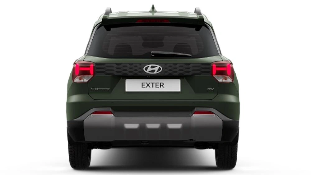 Hyundai Exter Rear View
