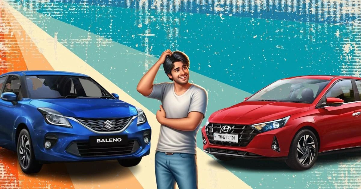 hyundai i20 sportz opt vs maruti suzuki baleno zeta enthusiast