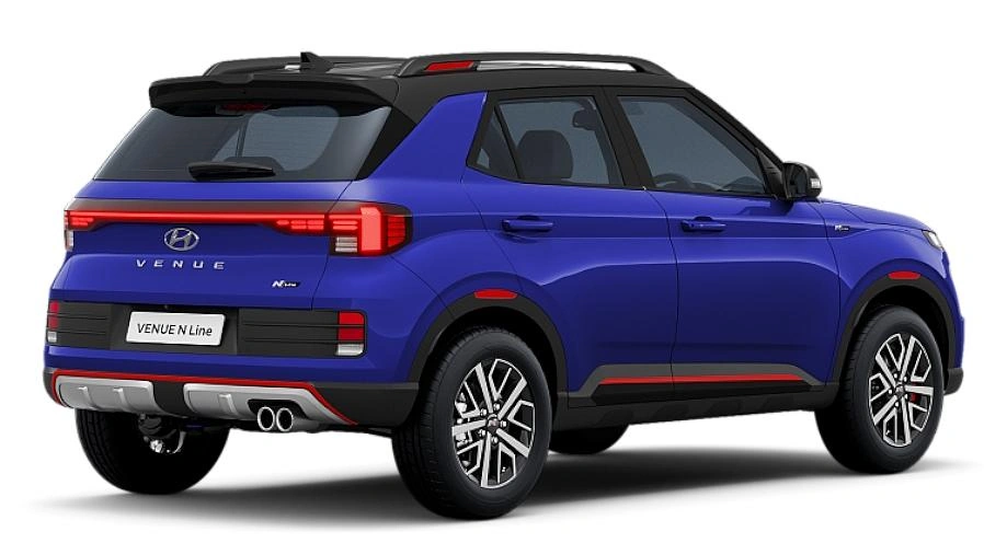 Hyundai Venue N Line Rear Right View