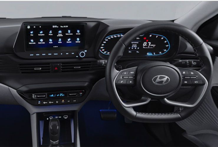 hyundai i20 interior