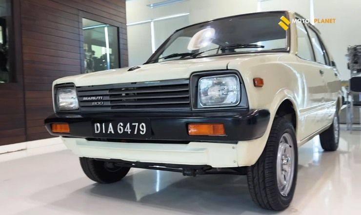 india's first maruti 800 front