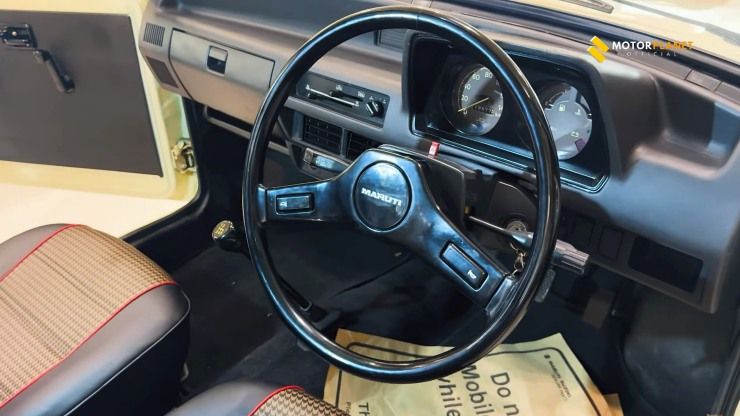 india's first maruti 800 interior