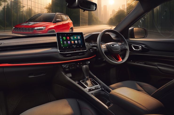 jeep compass trail edition interiors