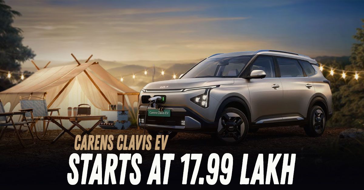 kia carens clavis ev launched in india