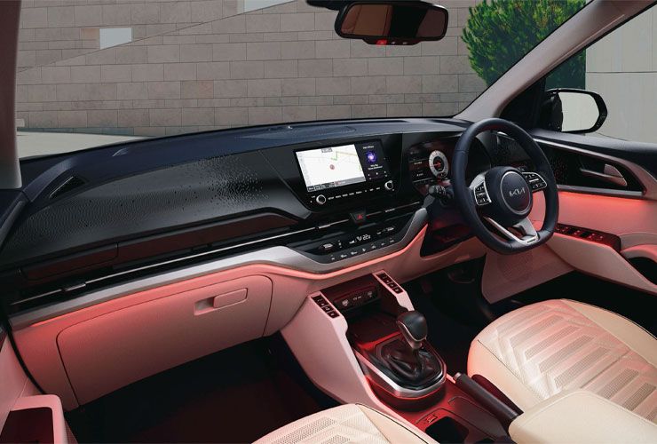 kia carens interior