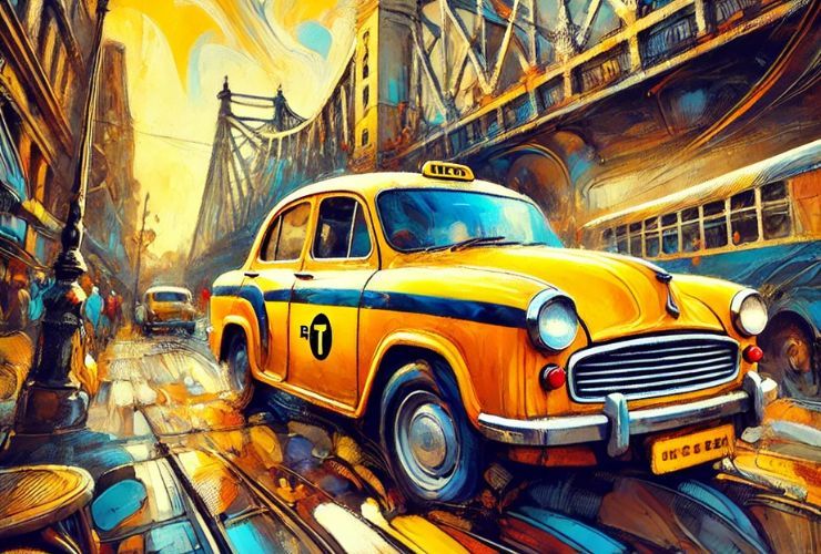 kolkata yellow taxi